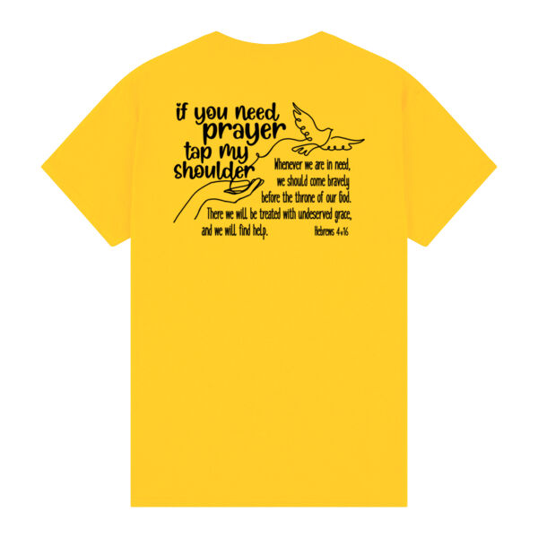 Got Prayer? (black print) Adult Tee Thumbnail