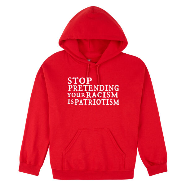 Stop Racisim Classic Hoodie Front Print Thumbnail